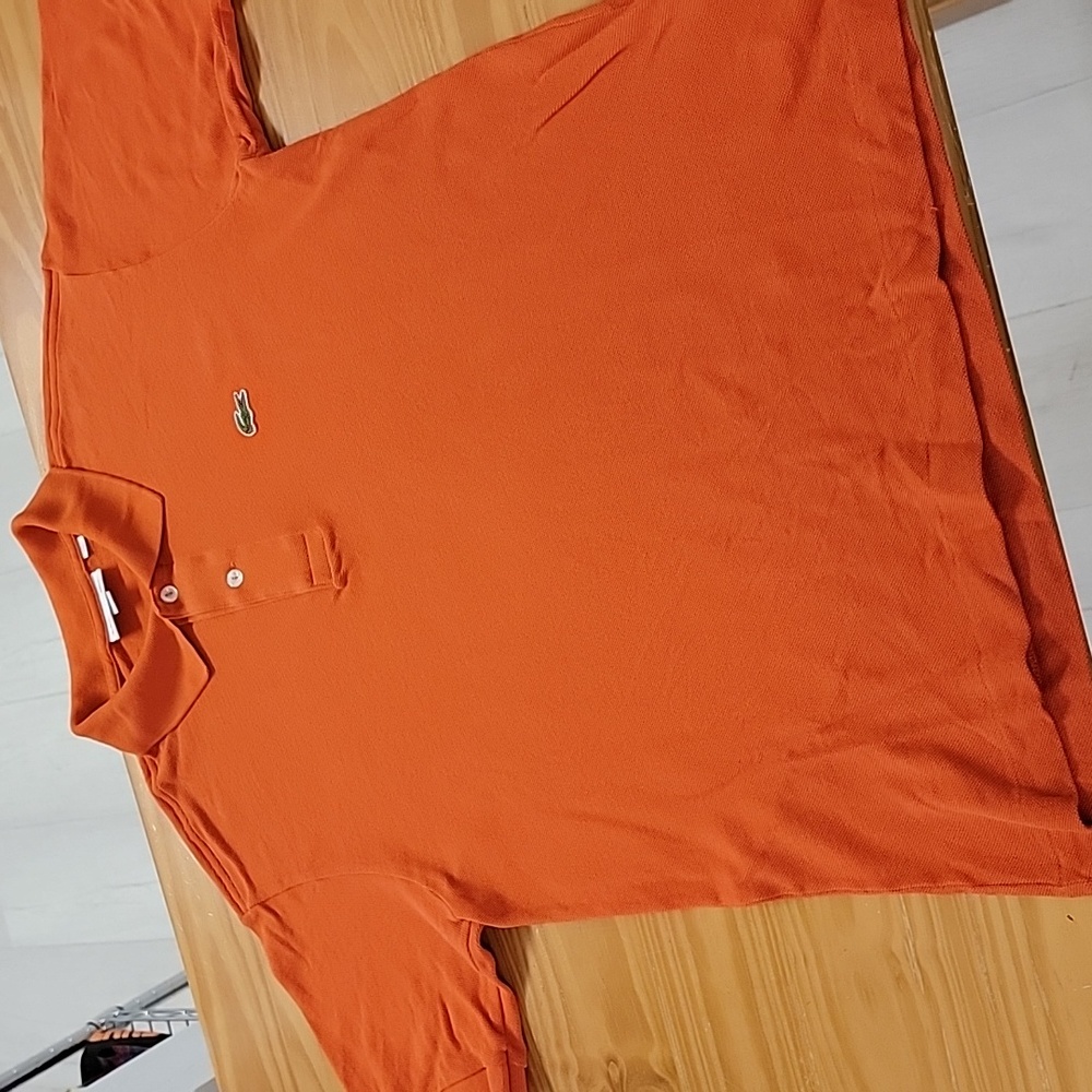 Lacoste Orange Men's Polo Shirt